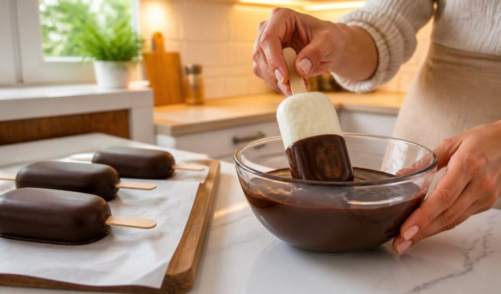 How to Make 4-Ingredient Healthy Magnums