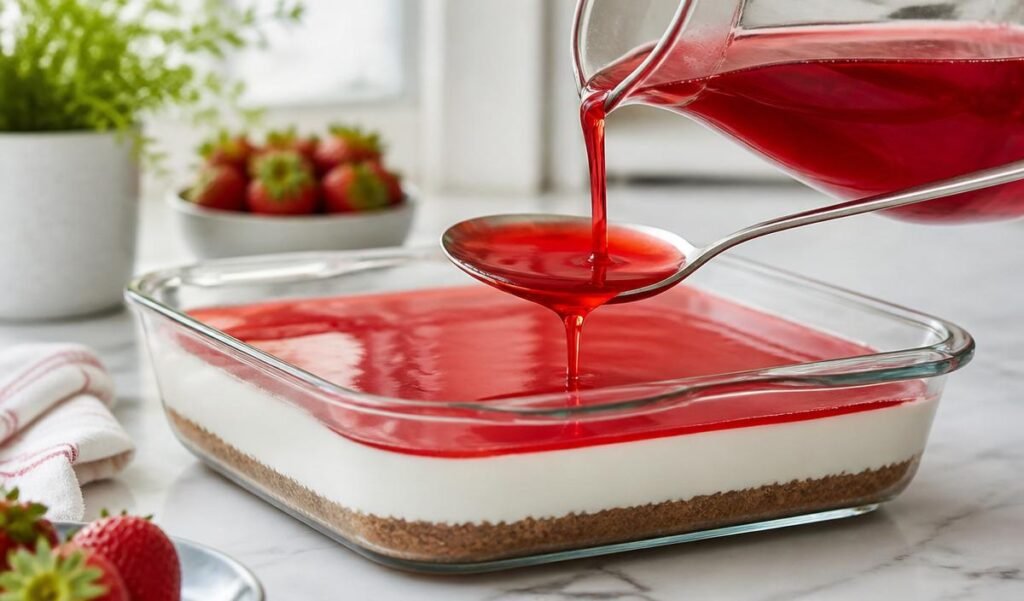 How to Make Classic No-Bake 3-Layer Jelly Slice