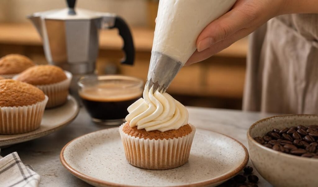 How to Make Tiramisu Cupcakes