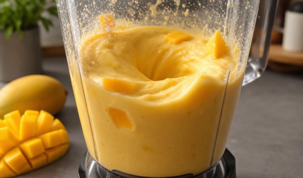 How to Make Creamy 3-Ingredient Mango Milkshake