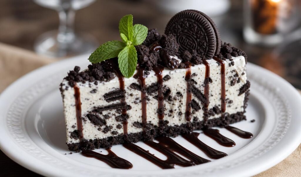Serving of
Oreo Ice Cream Cake