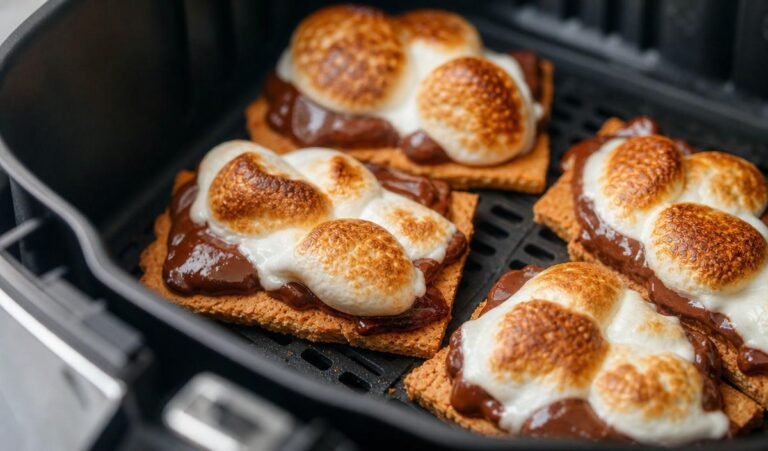 5-Minute Air Fryer S'mores Dip: Gooey & Easy