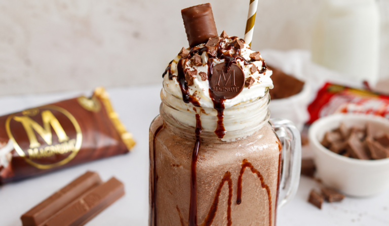 KitKat Magnum Chocolate Milkshake Recipe