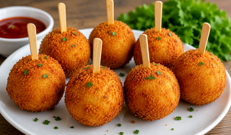 Crispy Egg Lollipop Recipe