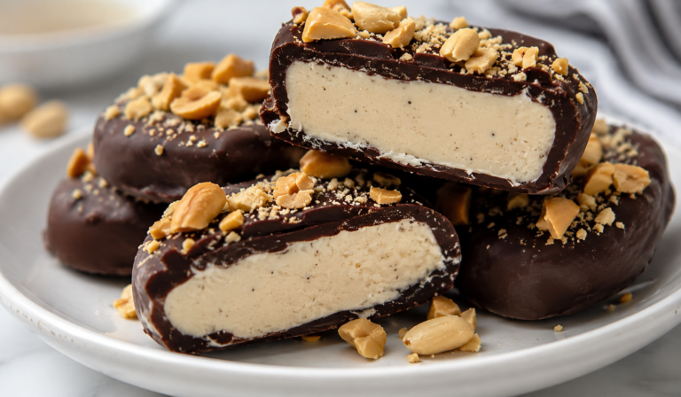 Frozen Peanut Butter Yogurt Bites (6 ingredients)