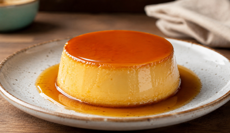 Easy 3-Ingredient Caramel Pudding Recipe