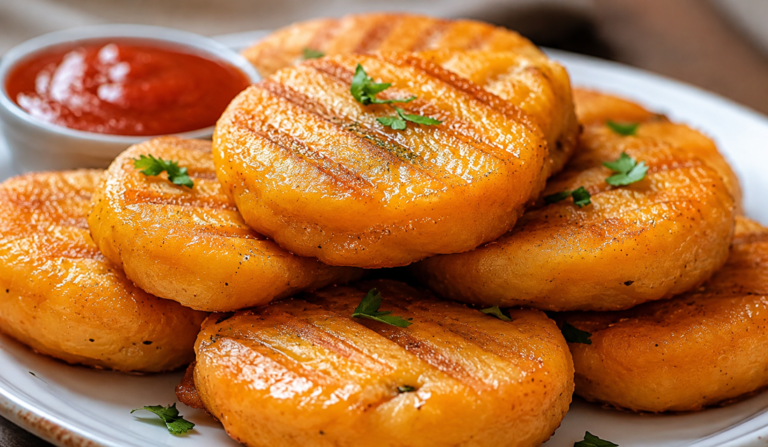 bites bread potato