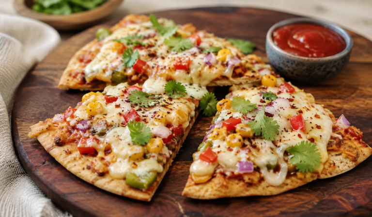 air fryer roti pizza