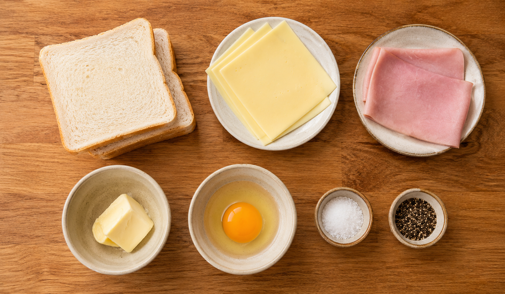 ingredients of ham and cheese dippers
