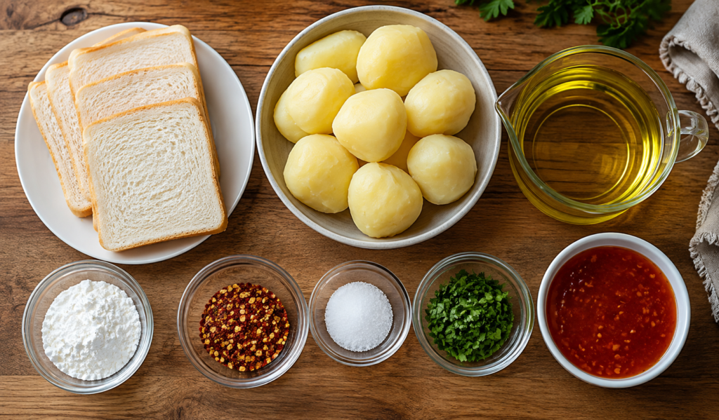  bread bites potato