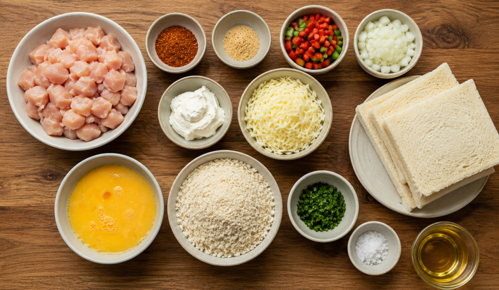 ingredients of cajun chicken
