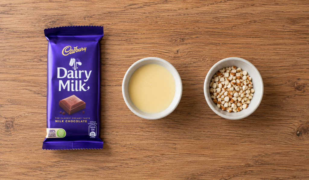 Ingredients of
Dairy Milk Ice Cream Bar