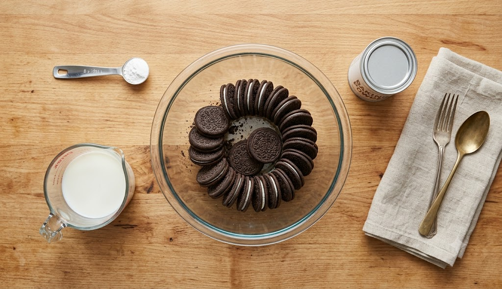 ingredients
of oreo cake